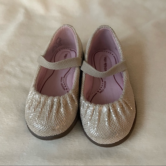 Stride Ride SRT Cassie Champagne Infant Shoes - Picture 2 of 9